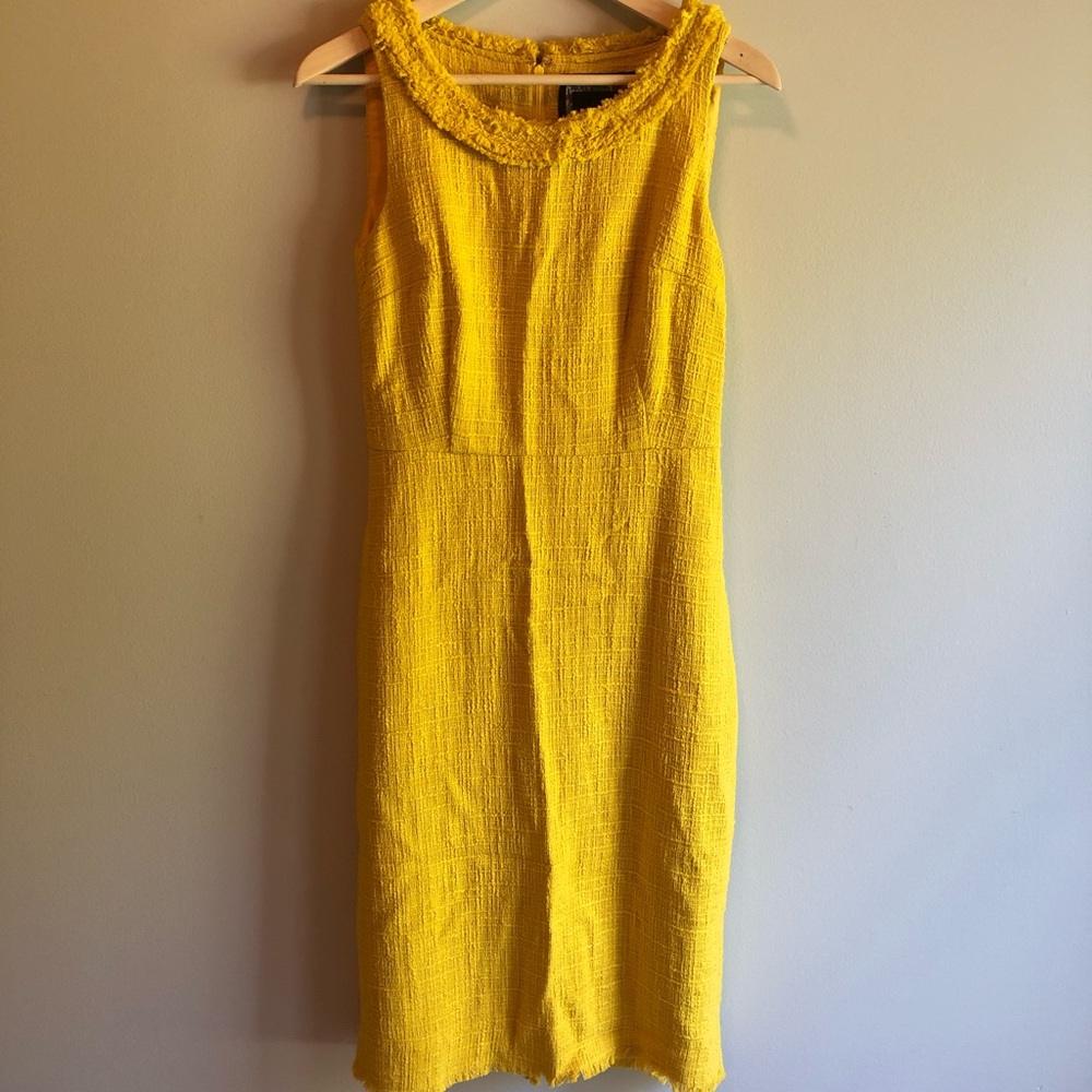 J. Crew yellow dress size 2